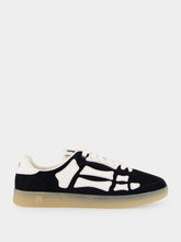 Amiri Black Pacific Bones Sneaker in Suede