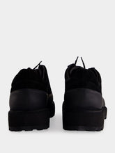 Stone Island Black Suede Lug Sole Trainers