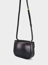 Ferragamo Black Double Gancini North-South Crossbody Bag
