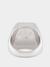 Celine RING SQUARE SIGNET BRASS
