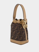 Fendi Mon Tresor Mini Bucket Bag in Brown FF Fabric