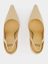 Francesco Russo Dust Open-Back Pump in Kid Leather