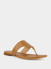 Francesco Russo Mou Flat Sandals in Kid Leather