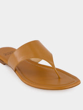 Francesco Russo Mou Flat Sandals in Kid Leather