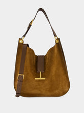 Saint Laurent Whisky Suede Tara Large Crossbody