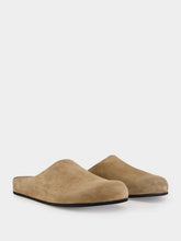 Common Projects Taupe Suede Clogs