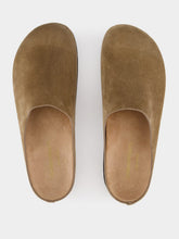 Common Projects Taupe Suede Clogs