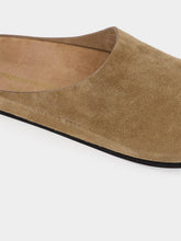 Common Projects Taupe Suede Clogs