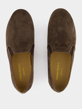 Common Projects Mud Brown Suede Slippers