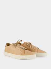 Common Projects Tan Achilles Slim Premium Leather Sneakers