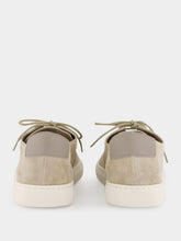 Common Projects Warm Grey BBall Slim Deconstructed Suede Sneakers