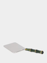 Neva Green Lasagna Server with Bamboo Handle