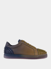 Christian Louboutin Bronzo and Night Blue Seavaste 2 Sneakers
