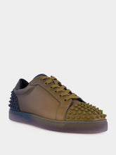 Christian Louboutin Bronzo and Night Blue Seavaste 2 Sneakers