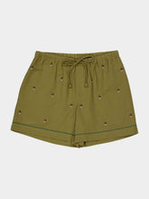 Baziszt Khaki Pistachio Shorts