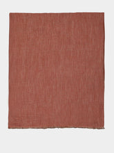 Haomy Brick Orange Bed Roll Cuba in Linen