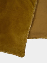 Haomy Gold Bed Roll Kobe in Cotton Velvet