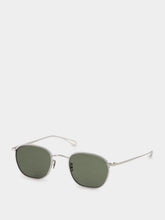Eyevan 7285 Silver 108 Round Sunglasses