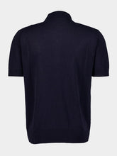 Piacenza 1733 Blue Sand and Wave Polo Shirt