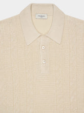 Piacenza 1733 Cream Silk-Linen Polo Shirt