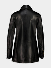 Altuzarra Black Lambskin Leni Coat
