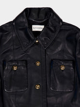 Altuzarra Black Lambskin Leni Coat