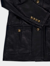 Altuzarra Black Lambskin Leni Coat