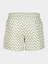 Frescobol Carioca Palm Green Rio Sport Copacabana Swim Shorts