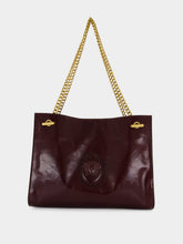 Versace Brown Cabine Leather Shoulder Bag