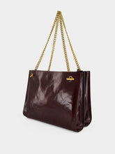 Versace Brown Cabine Leather Shoulder Bag