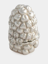 Leitão & Irmão Silver Blackberry Trinket Box