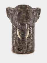 Quail Ceramics Elephant Utensil Pot 
