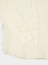 Frescobol Carioca Cream Antonio Linen Shirt
