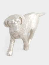 Leitão & Irmão Silver Labrador Retriever Sculpture