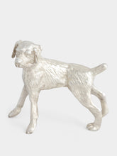 Leitão & Irmão Silver Deutscher Drahthaar Sculpture