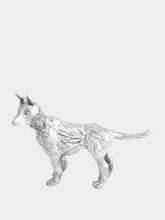 Leitão & Irmão Silver Portuguese Podengo Sculpture