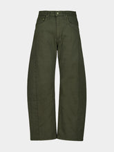Mother Half Pipe Flood Fondente Wide-Leg Jeans