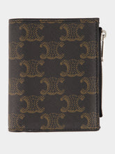 Celine WALLET COMPACT TRIOMPHE CANVAS Poly-Viscose