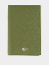 Celine CARD HOLDER VERTICAL GRAINED LEATHER