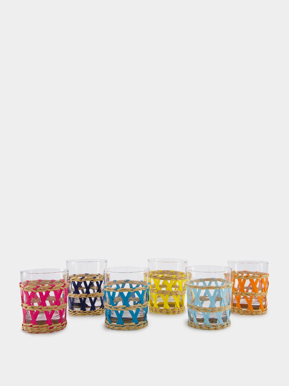 Reed Tumblers Glass set of 6