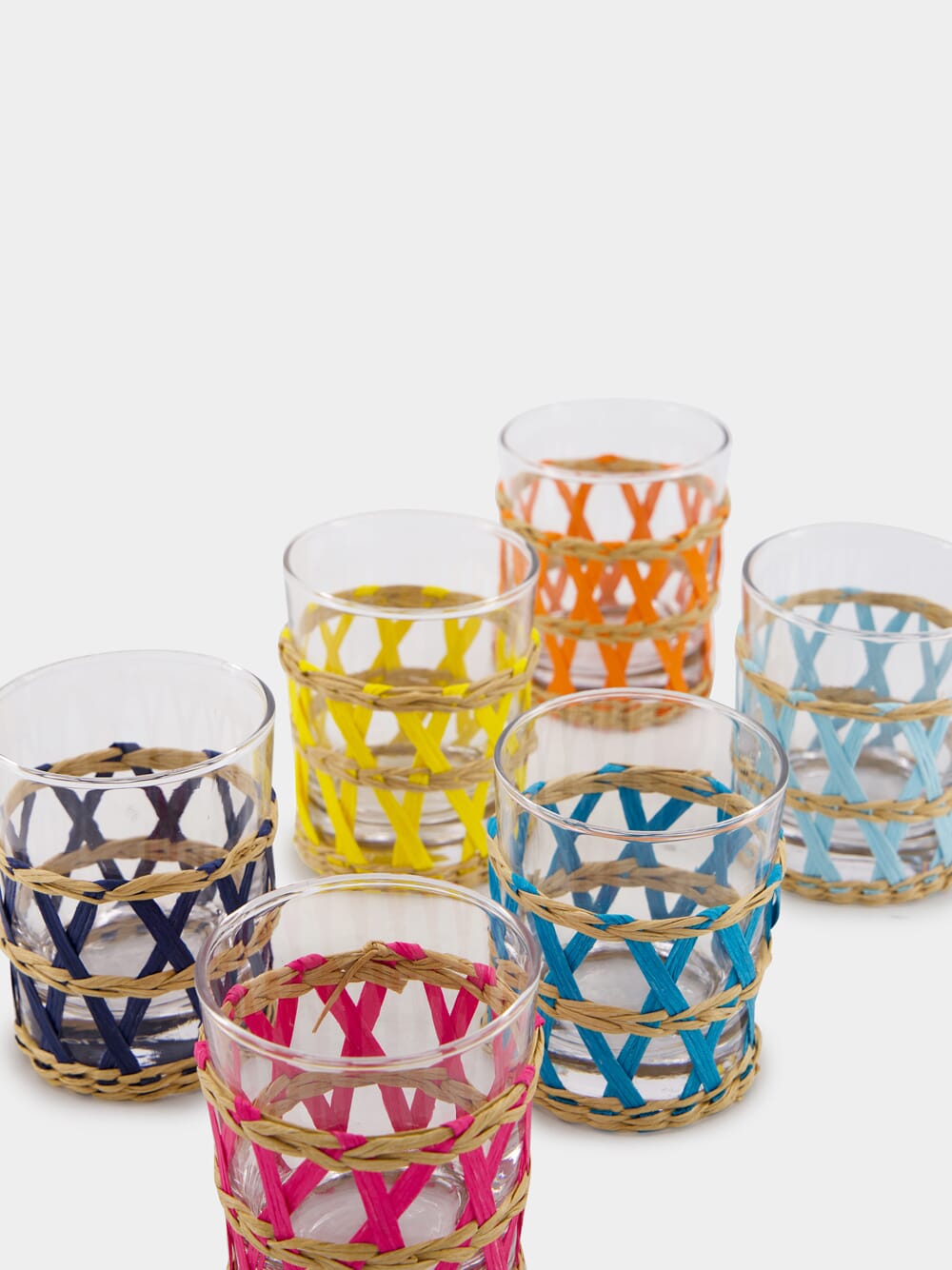 Reed Tumblers Glass set of 6