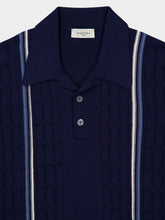 Piacenza 1733 Dark Navy Cotton Polo Shirt