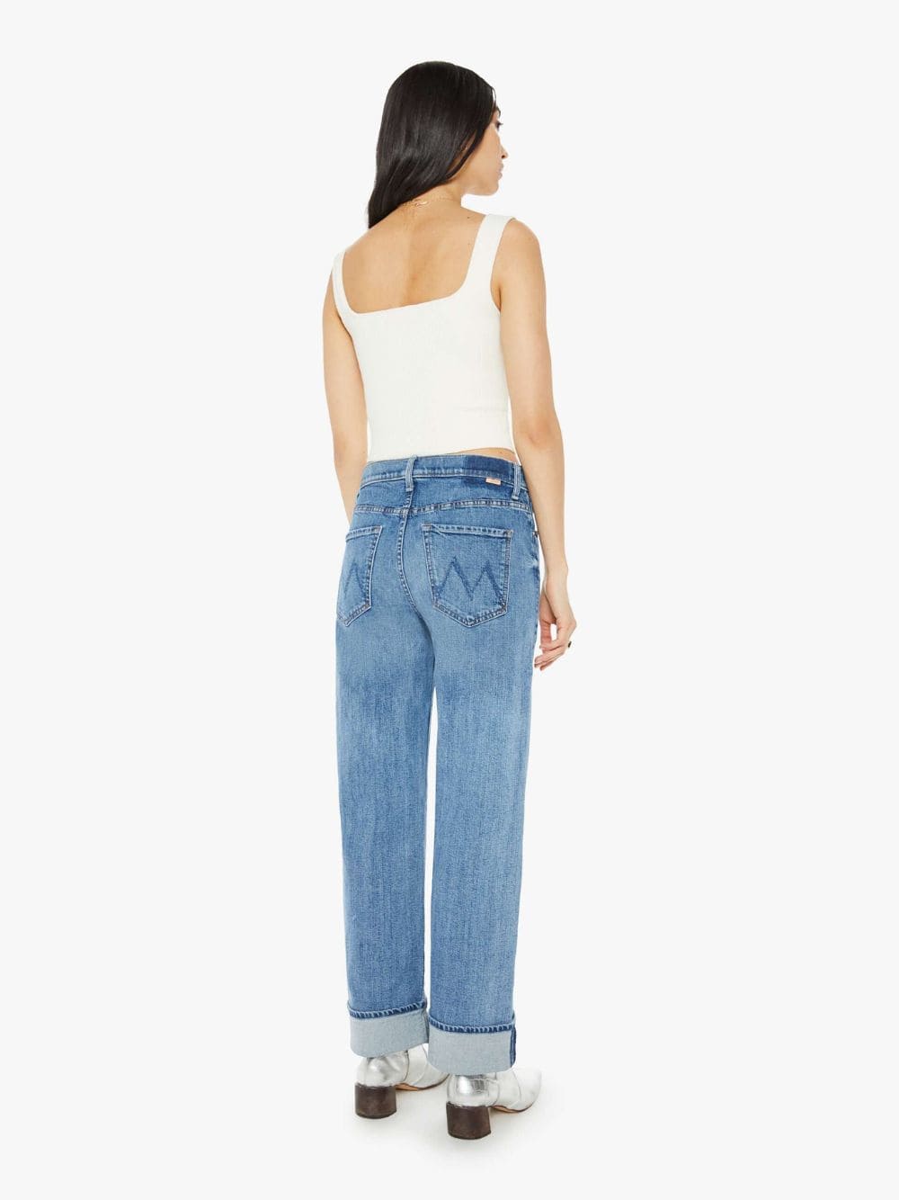 Blue The Dodger Flood Cuff Jeans