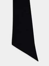 Ferragamo V-Back Silk-Blend Turtleneck Top
