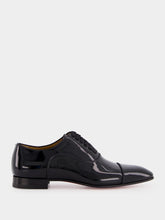 Christian Louboutin Black Greggo Patent Oxfords