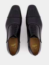 Christian Louboutin Black Greggo Patent Oxfords