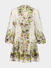 Zimmermann Halliday Plunge Mini Dress