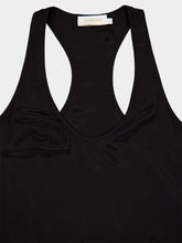 Zimmermann Silk Black Racerback Top