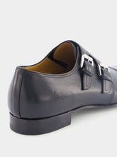 Christian Louboutin Mortimer double buckle leather shoes