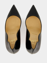 Christian Louboutin Black Hot Chick 100 Patent Leather Pumps